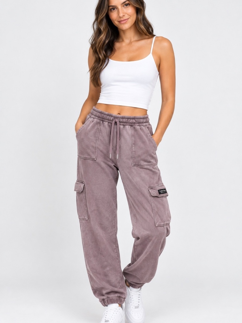 Calvin Klein Performance Cargo Joggers Size L